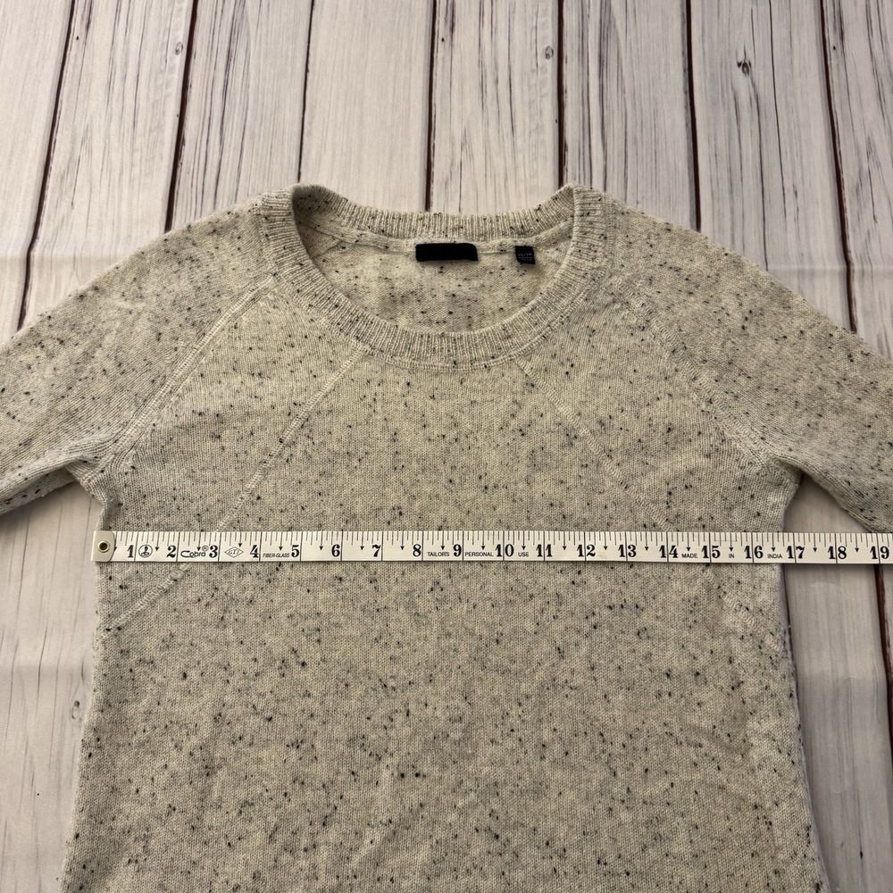 ATM Anthony Thomas Melillo Womens Cashmere Beige‎ Speck Lightweight Sweater XS - Picture 5 of 8